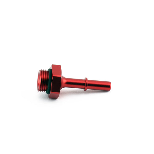 Hybrid Racing Push-on Fuel Fitting - Red - Acura RSX & Type S (02-06) & Honda Civic Si (01-05)