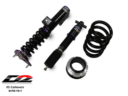 D2 Racing Series Coilovers - Ford Mustang (2015-2025)