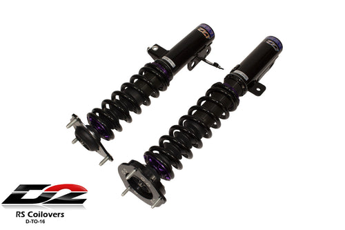 D2 Racing RS Series Coilovers - Toyota Camry (2002-2011)