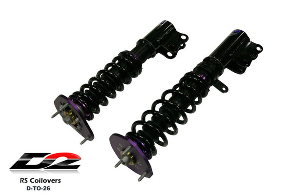 D2 Racing RS Series Coilovers - Toyota Corolla (1988-2002) D2 Racing RS Series Coilovers - Toyota Corolla (1988-2002)