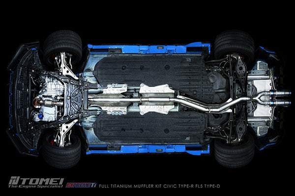Tomei Expreme Ti Type-D Full Titanium Exhaust System - Honda Civic FL5 Type-R (2023+)