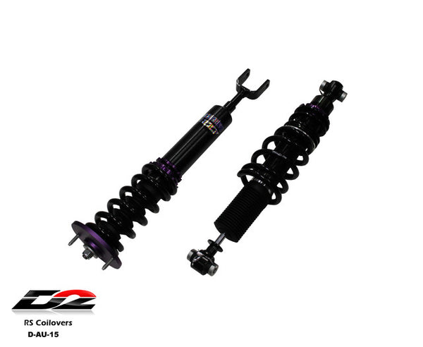 D2 Racing RS Series Coilovers - Audi A4 Quattro (1996-2001) / S4 (2000-2002) D2 Racing RS Series Coilovers - Audi A4 Quattro (1996-2001) / S4 (2000-2002)