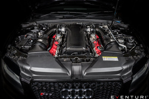 Eventuri Black Carbon Fiber Engine Cover - Audi RS5 / RS4 (B8)