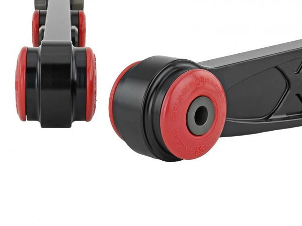 Skunk 2 Alpha Adjustable Rear Lower Control Arms Set - Black - Honda CRX / Civic / Del Sol