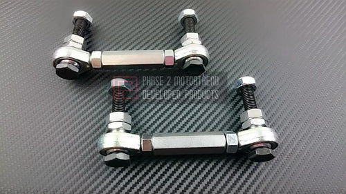 Phase 2 Motortrend (P2M) Adjustable Front Sway Bar End Links - Infiniti G35 (2003-2007)