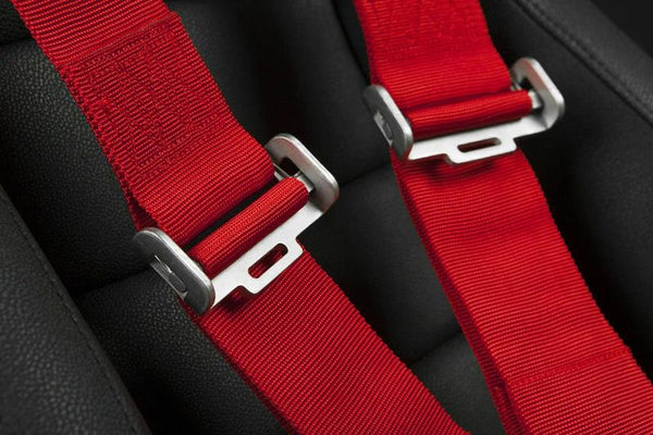 Braum Racing 5 Point 3" Inch SFI Certified 16.1 Racing Harness - Red