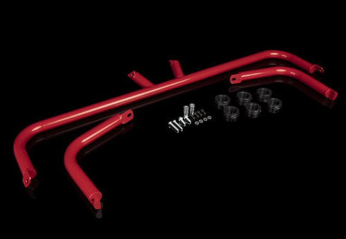 BRAUM Racing Seat Belt Harness Bar Kit RED GLOSS - Nissan 370z Z34 (2009+)