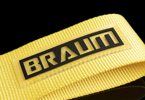 Braum Racing Universal Tow Strap - Yellow