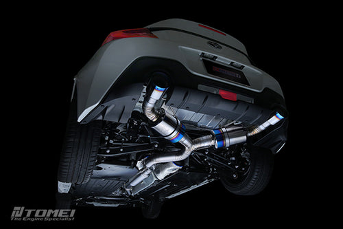 Tomei Type D Expreme Ti Titanium Dual Exit Exhaust System - Toyota GR86 / Subaru BRZ (2022+)