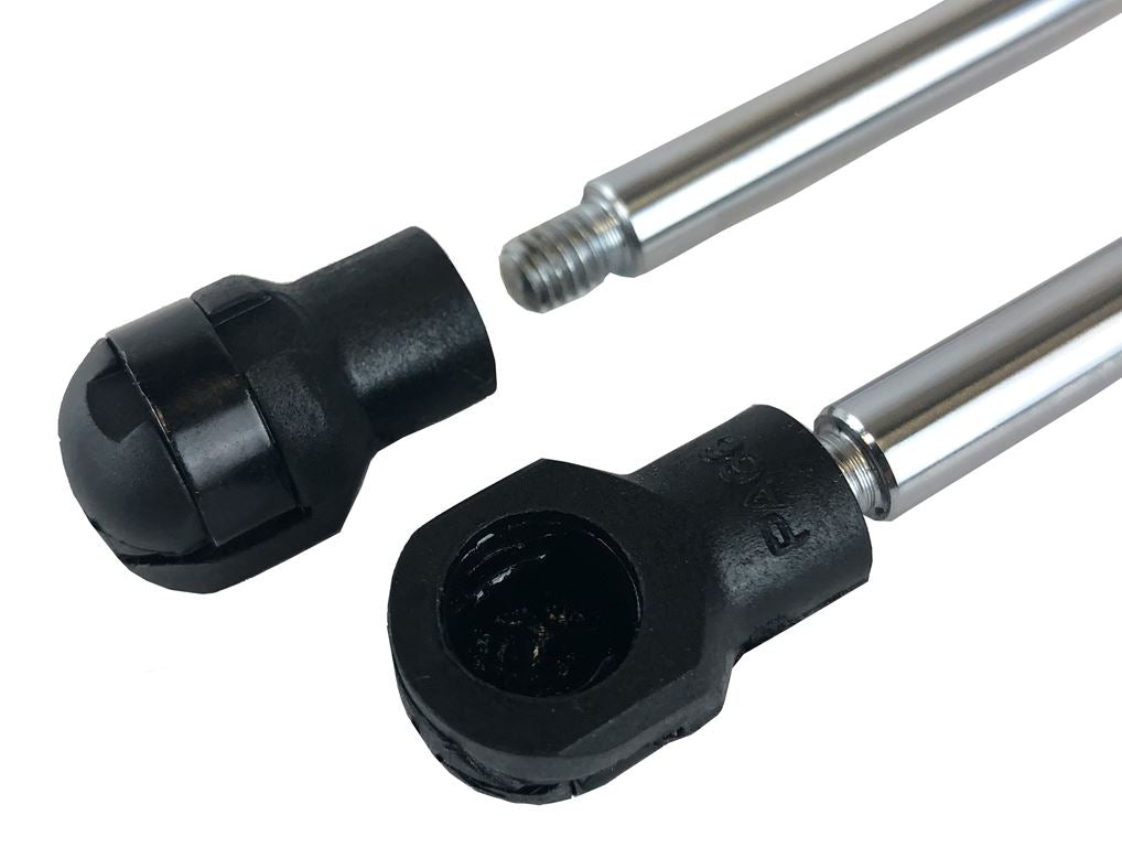 P2BHDEKCIVTP P2M Black Engine Hood Dampers Honda Civic EK 9600