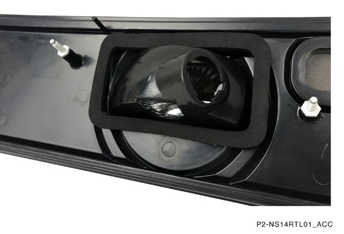P2-NS14RTL01C-JY - P2M Clear Rear Taillights - Nissan 240sx