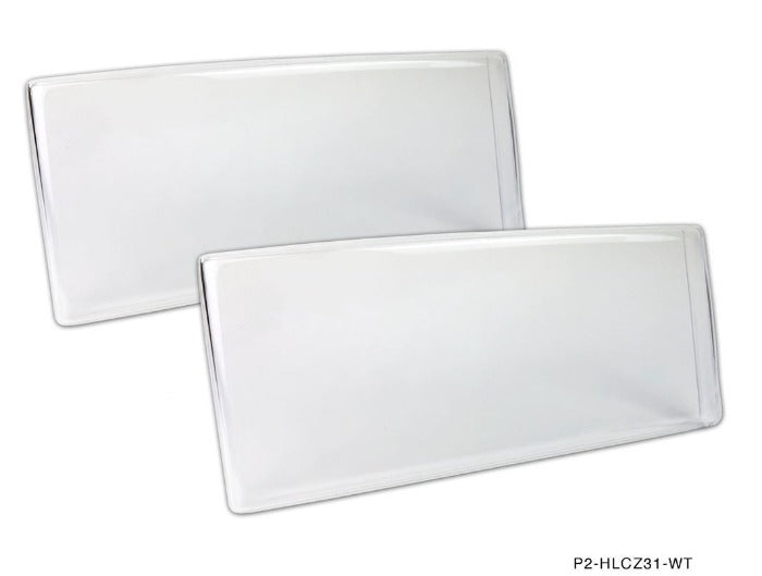 P2-HLCNZ31-WT - P2M Clear Front Headlight Cover - Nissan Z31 300zx
