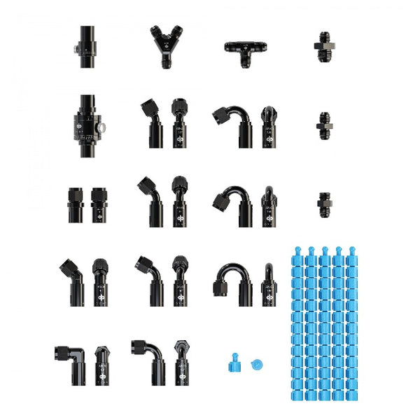 Dyme PSI Rattlesnake Tool Kit - Performance Hoses - Complete Fittings Kit