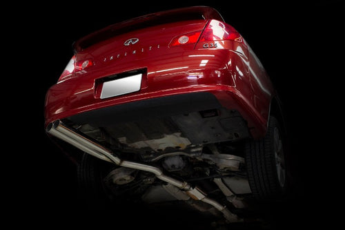 ISR Performance Stainless Steel EP Dual Tip Exhaust System - Infiniti G35 Sedan RWD (2005-2006)