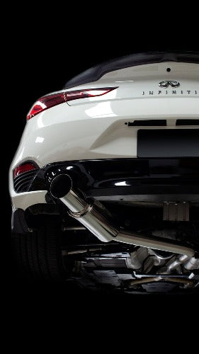 ISR Performance Stainless Single Exit GT Exhaust - Infiniti Q60 Coupe RWD (2017-2021)