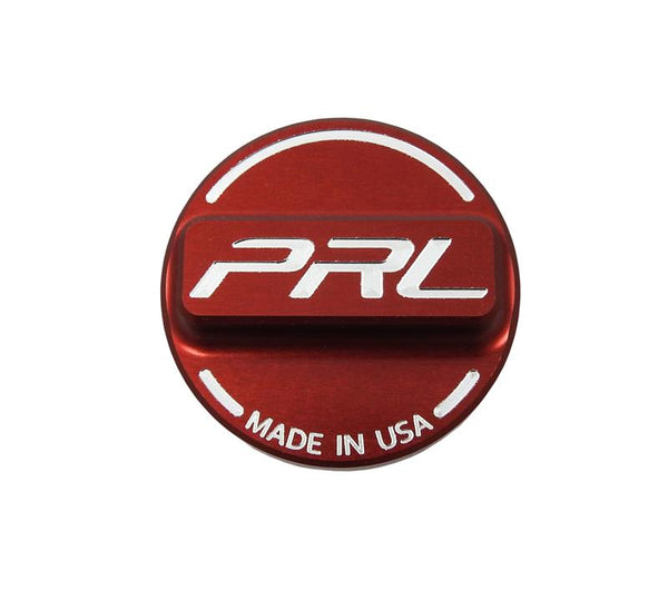 PRL Motorsports Billet Aluminum Oil Cap - Anodized Red - Universal Honda