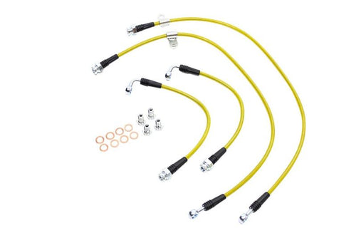 ISR Performance Stainless Steel Braided Brembo Front & Rear Brake Lines - Nissan Z33 350z (2003-2009)