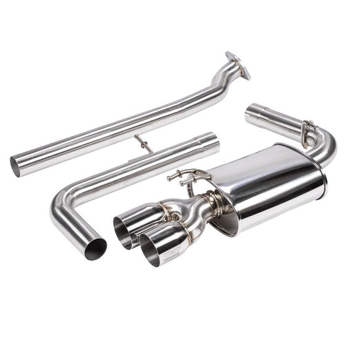 DC Sports Bolt-On Single Canister Cat-Back Exhaust System - Toyota Camry 2.5L (2018-2022)
