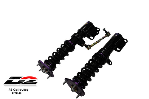 D2 Racing RS Series Coilovers - Toyota MR2 SW20 (1991-1995)
