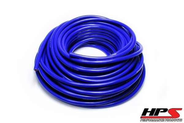 1 Feet HPS 5/32" 4mm High Temp Reinforce Silicone Heater Hose Tube Coolant - Blue