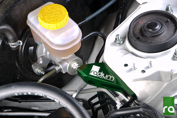 Radium Engineering Green Brake Master Cylinder Brace - Toyota 86 / Subaru BRZ / Scion FR-S