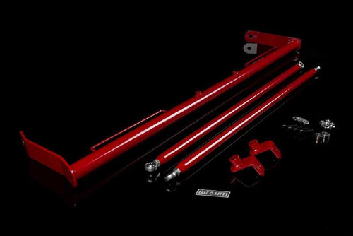 BRAUM Racing Red Gloss Seatbelt Harness Bar Kit - Chevy Camaro (2010-2015)