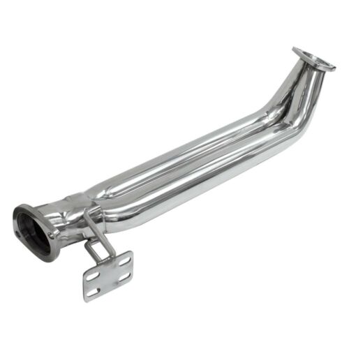 DC Sports Stainless Polished Exhaust Down Pipe - Nissan 240sx S13 S14 SR20DET