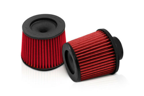 DC Sports Replacement Single Air Filter - 4" Inlet, Base 6", Top 5", 6"W, 6"H - Universal