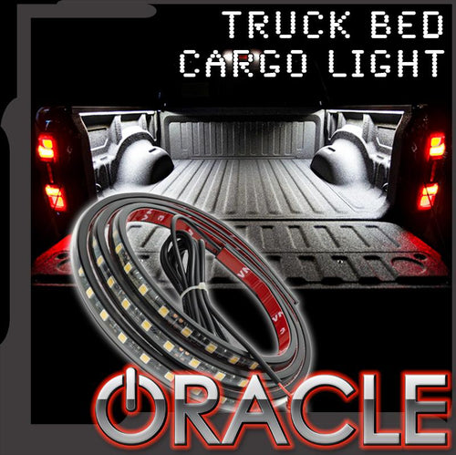 Oracle 60" Double Row LED Truck Bed Tailgate Light Bars - Pair w/ Switch