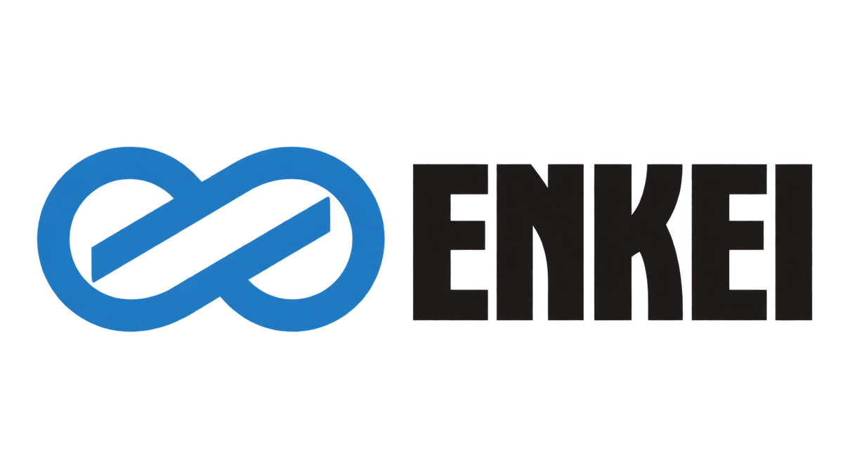enkei logo on white background