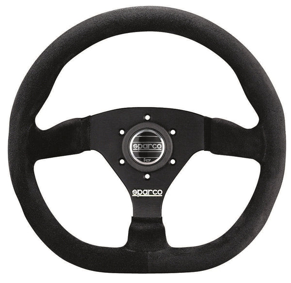 Sparco TARGA 350 Steering Wheel 350mm - Black Smooth Leather