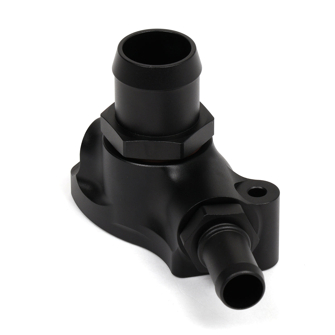 Hybrid Racing PRB RWD Coolant Port Adapter - front view