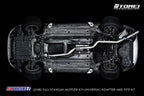 Tomei Expreme Ti Titanium Single Exit Exhaust System - Toyota Supra MK4 JZA80