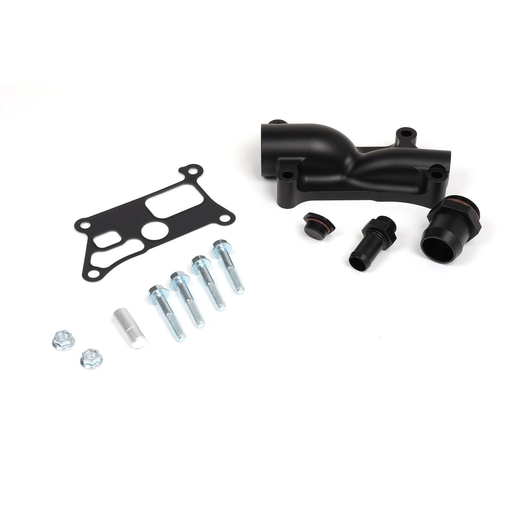 Hybrid Racing RBC RWD Coolant Port Adapter - side view