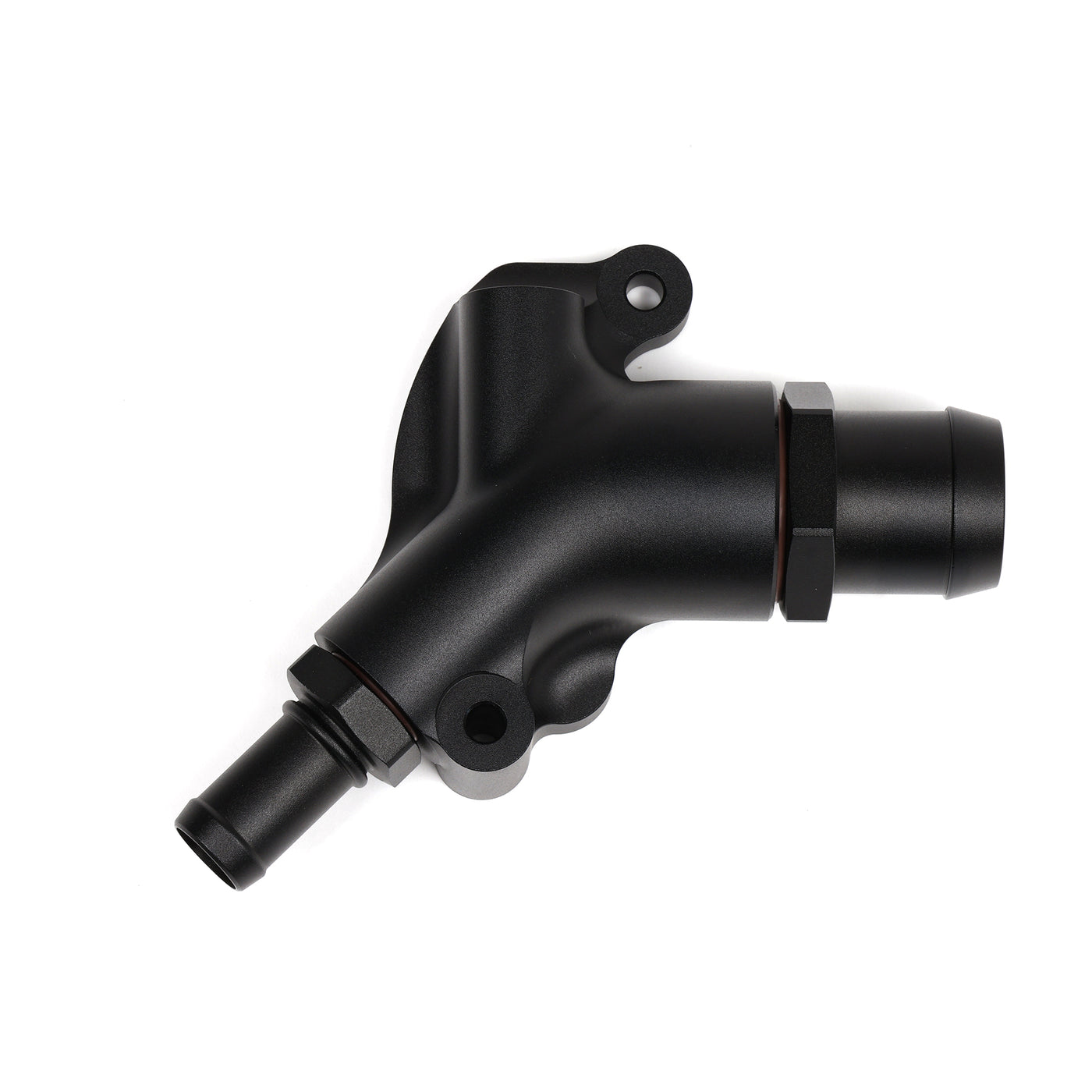 Hybrid Racing PRB FWD Coolant Port Adapter - side view