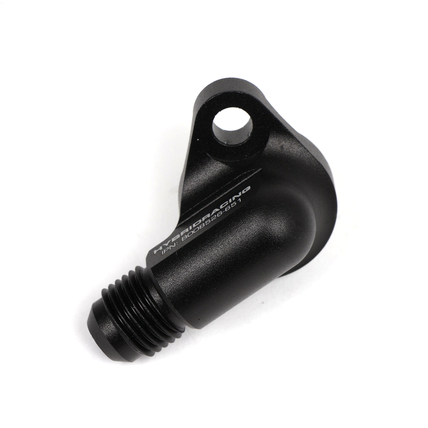 Hybrid Racing -6 AN Water Pump Port Fitting - 90-degree fitting