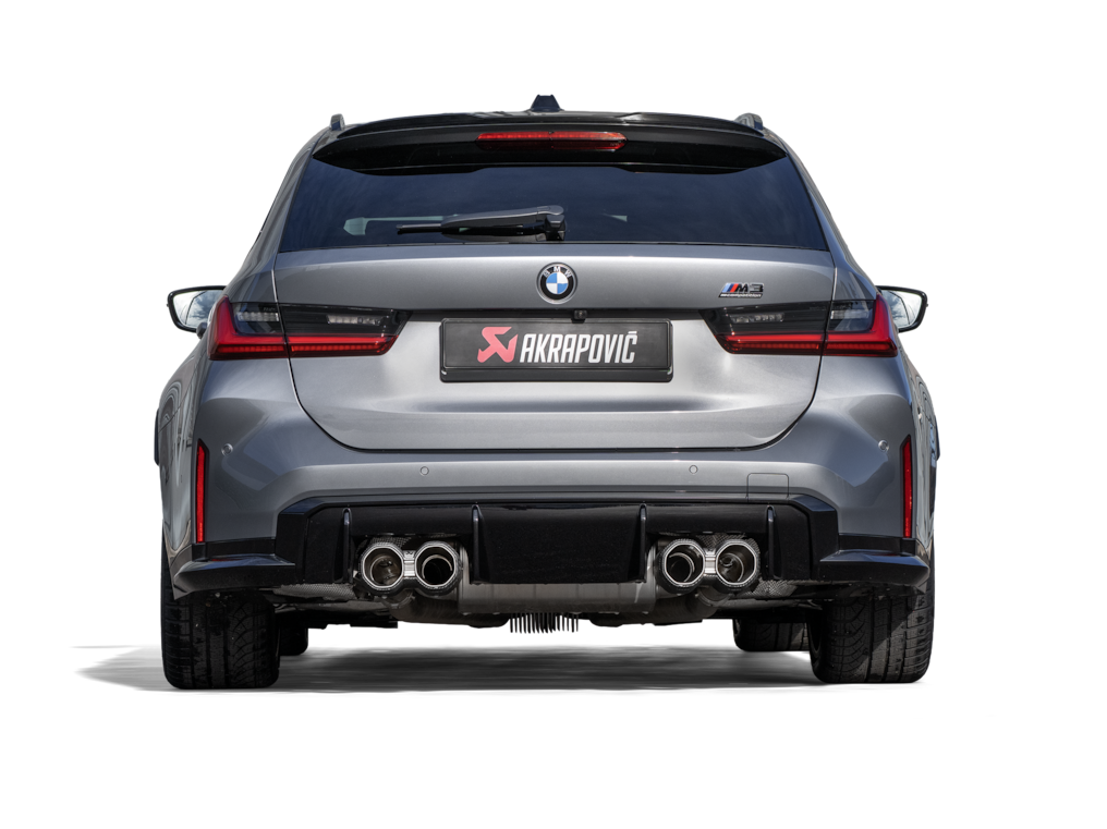 Akrapovic Octagonal Carbon Design Tail Pipe Set - BMW M3 G80 G81 (2024+)
