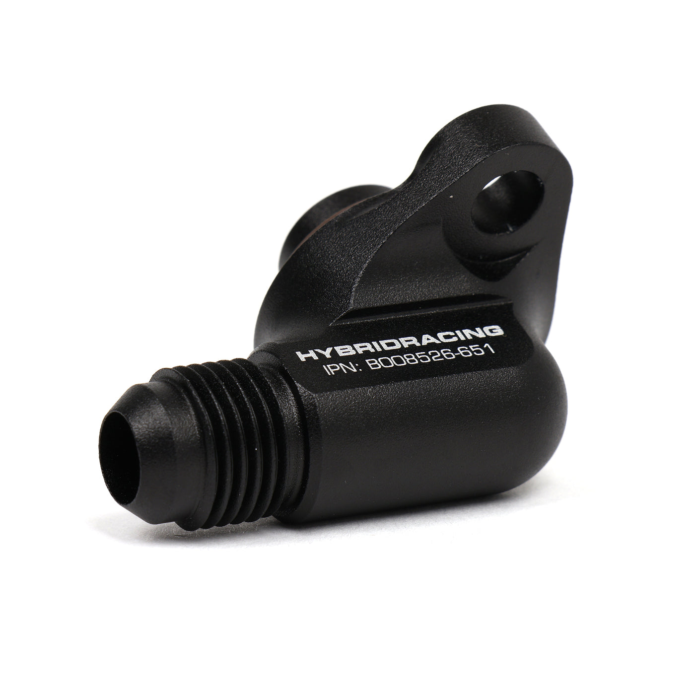 Hybrid Racing -6 AN Water Pump Port Fitting - AN outlet detail