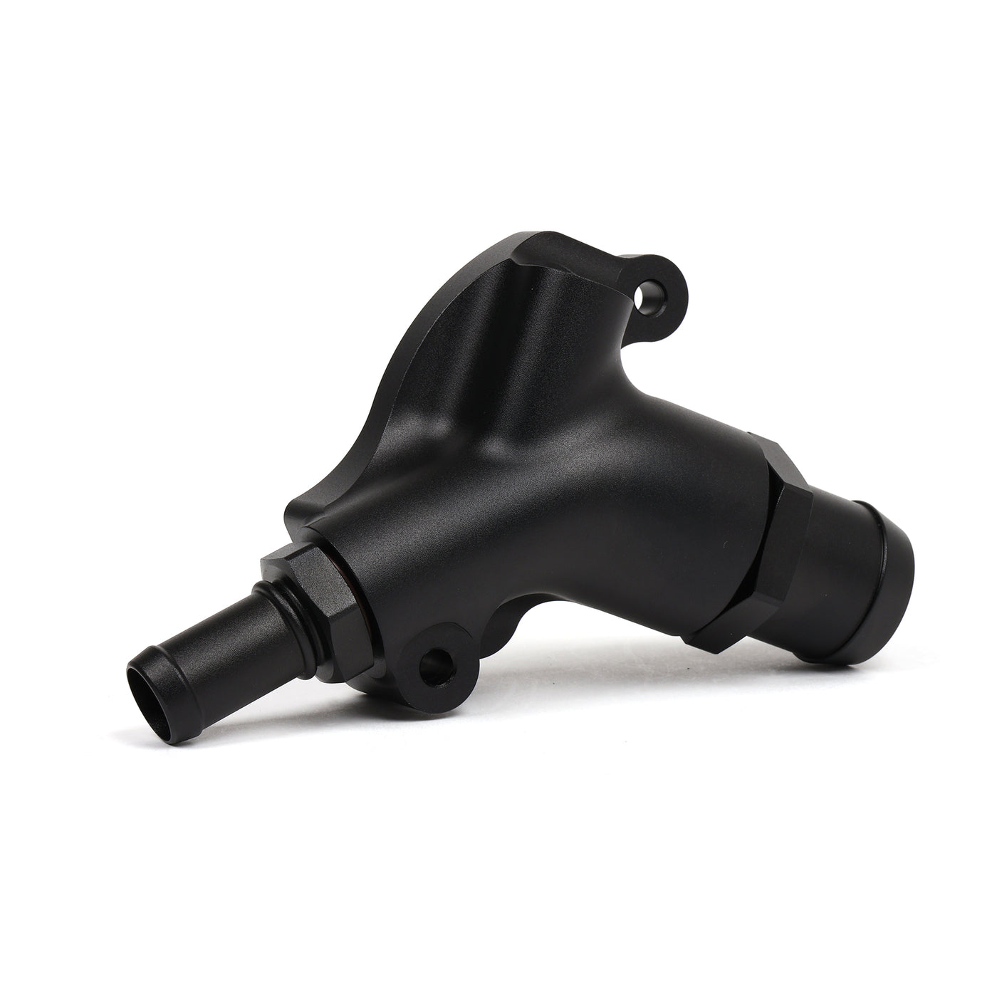 Hybrid Racing PRB FWD Coolant Port Adapter - coolant outlet detail