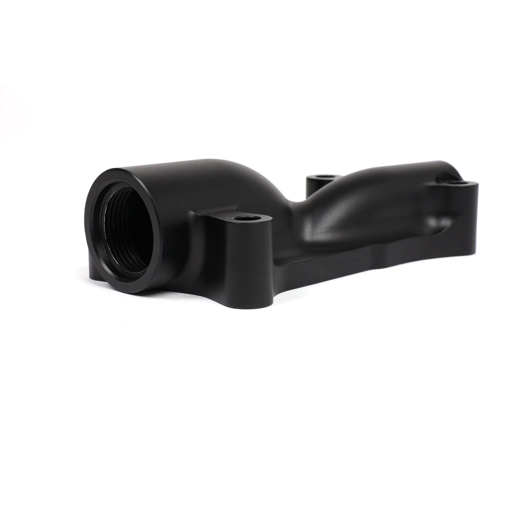 Hybrid Racing RBC RWD Coolant Port Adapter - billet housing detail