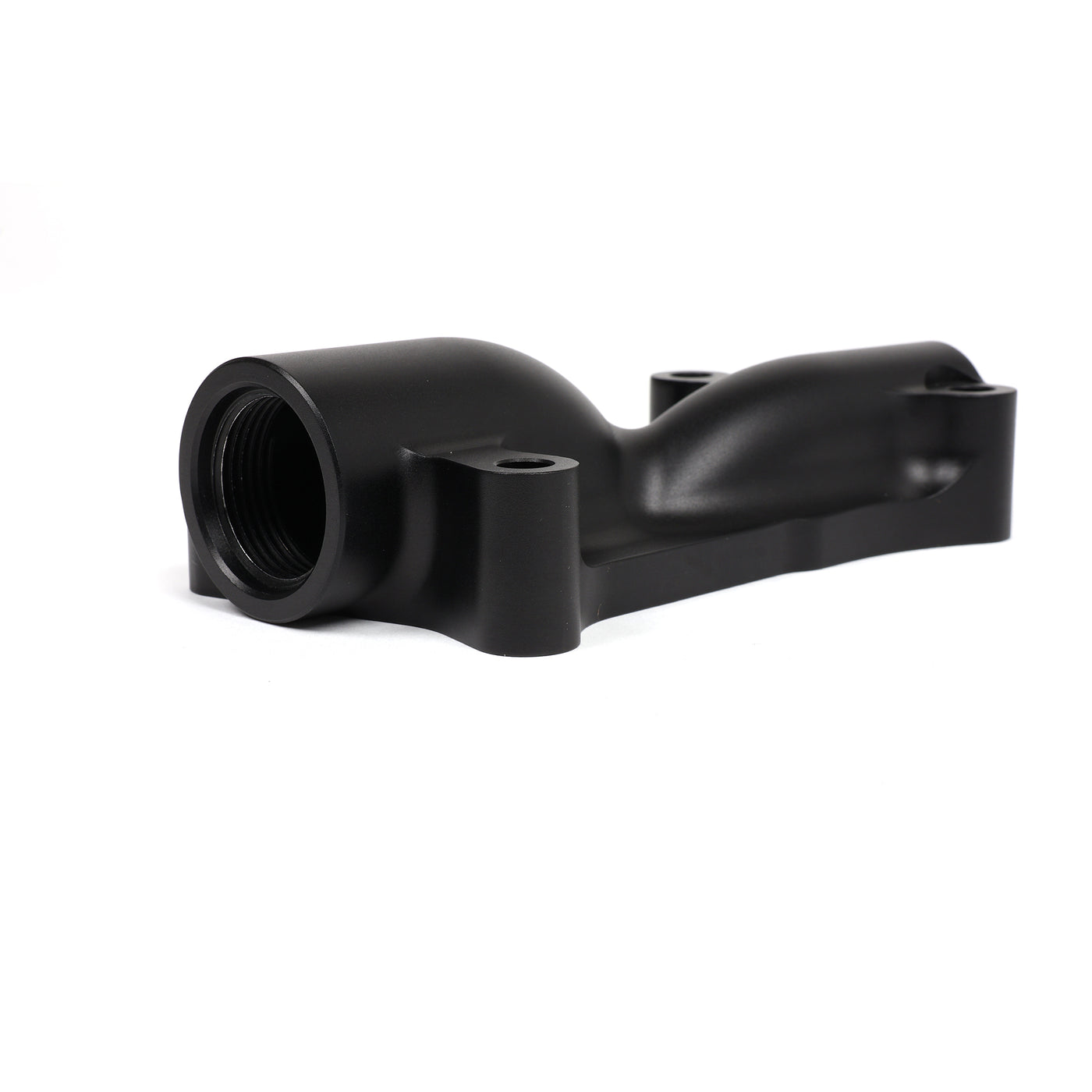 Hybrid Racing RBC RWD Coolant Port Adapter - billet housing detail