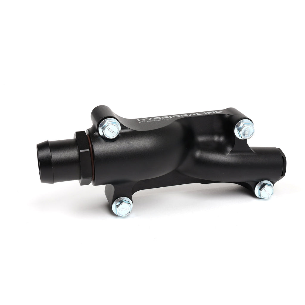 Hybrid Racing RBC RWD Coolant Port Adapter - machined passage detail