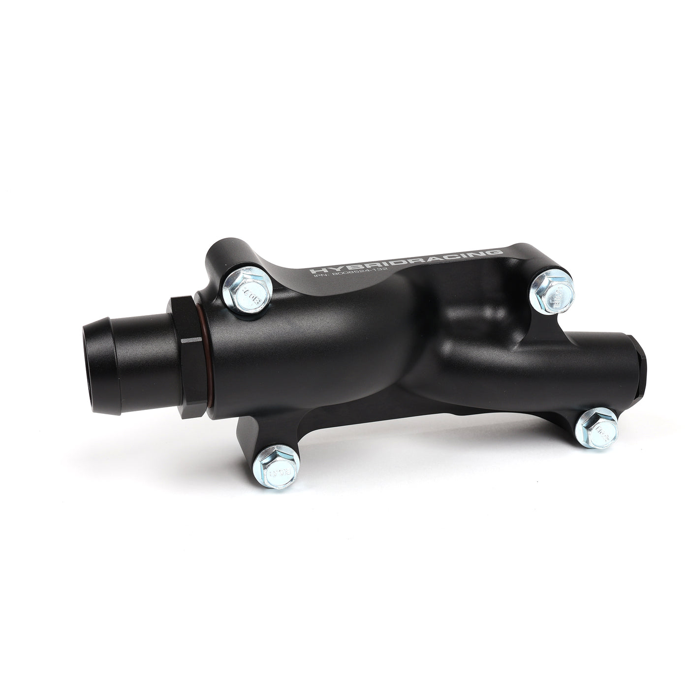Hybrid Racing RBC RWD Coolant Port Adapter - machined passage detail