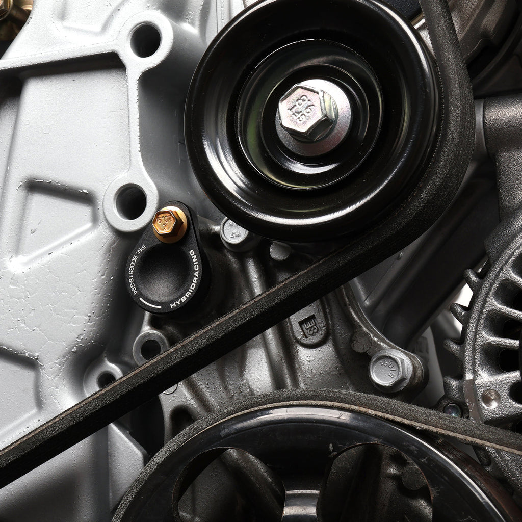 Hybrid Racing Water Pump Port Block Off - water pump installation