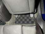 Phase 2 Motortrend (P2M) Checkered Carpet Race Floor Mats - Ford Mustang S197 (2010-2014)
