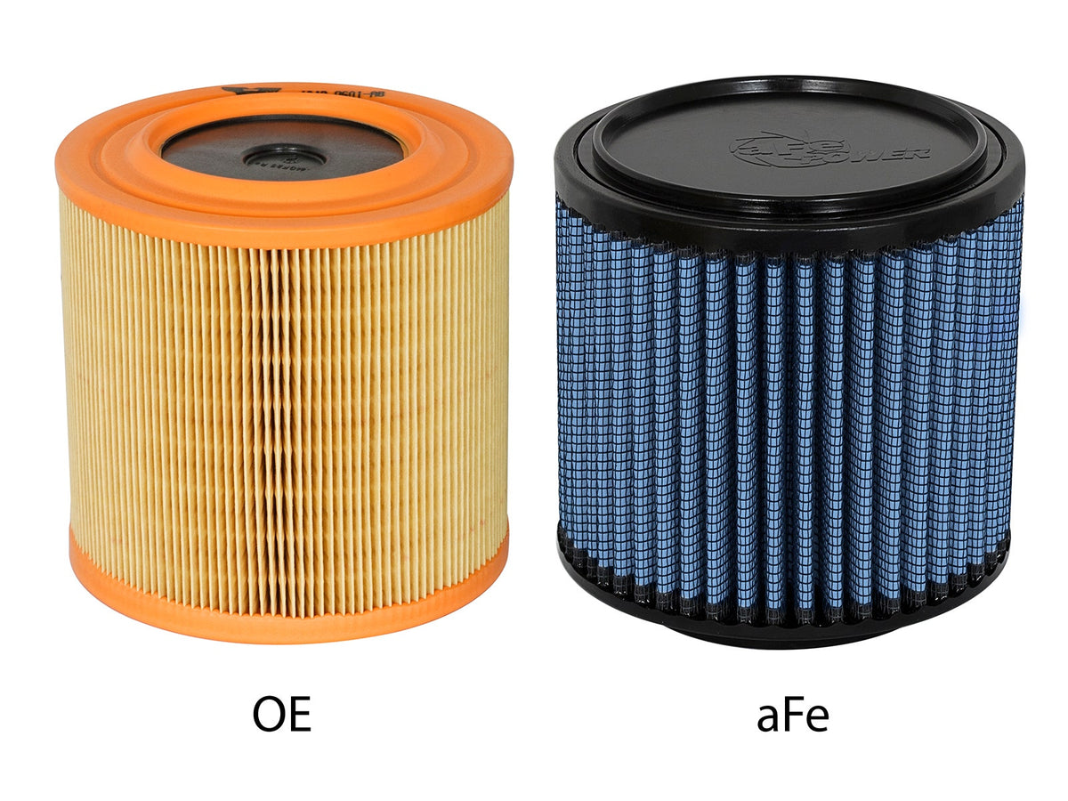 aFe Magnum FLOW OE Replacement Air Filter w/ Pro 5R Media (Pair) - Aston Martin DB9 2004-2016 V12-6.0L