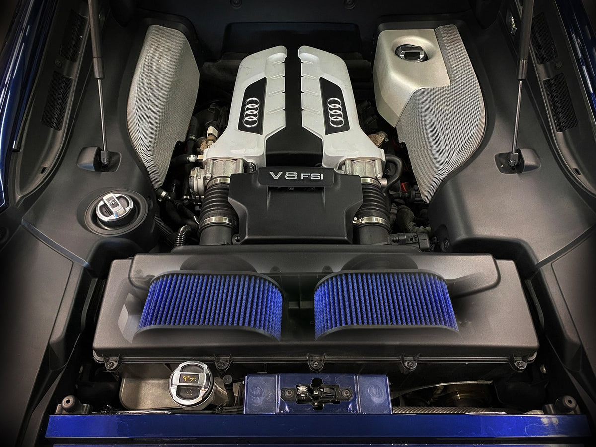aFe Magnum FLOW OE Replacement Air Filter w/ Pro DRY S Media (Pair) - Audi R8 2008-2015