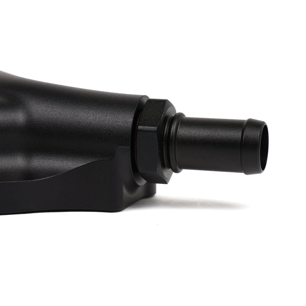 Hybrid Racing PRB FWD Coolant Port Adapter - heater fitting detail