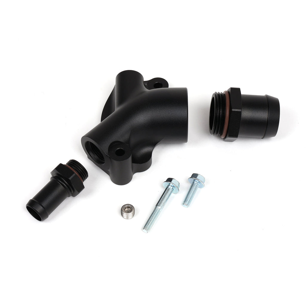 Hybrid Racing PRB FWD Coolant Port Adapter - thermostat bypass detail