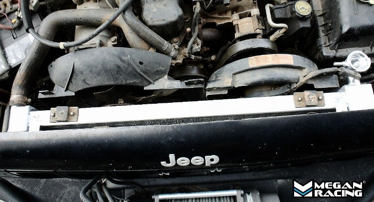 MR-RT-JXJ91 - Megan Racing Aluminum Radiator - Jeep Cherokee 4.0L (1991-2001)